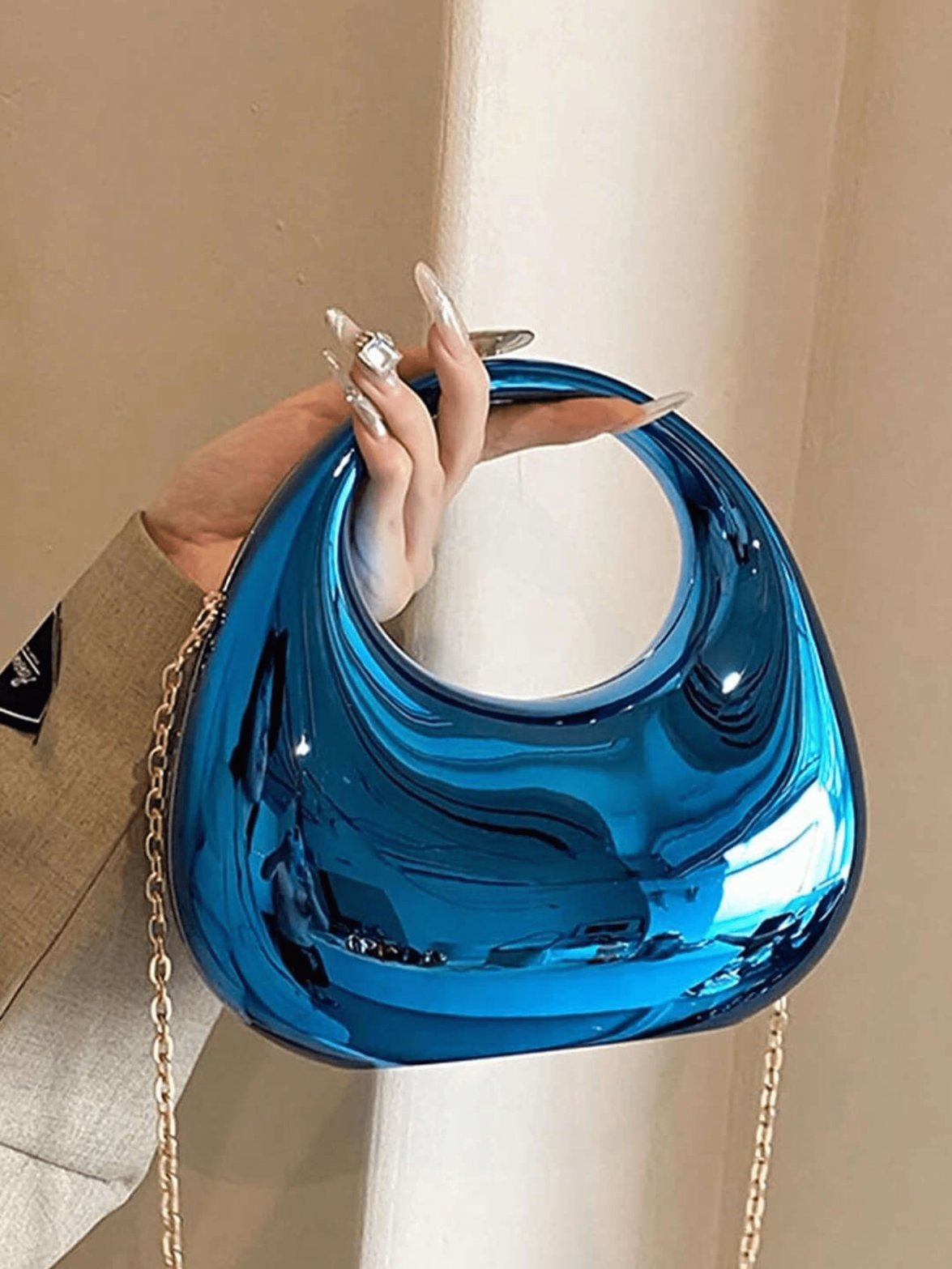 Sac élégant vue complète topaze