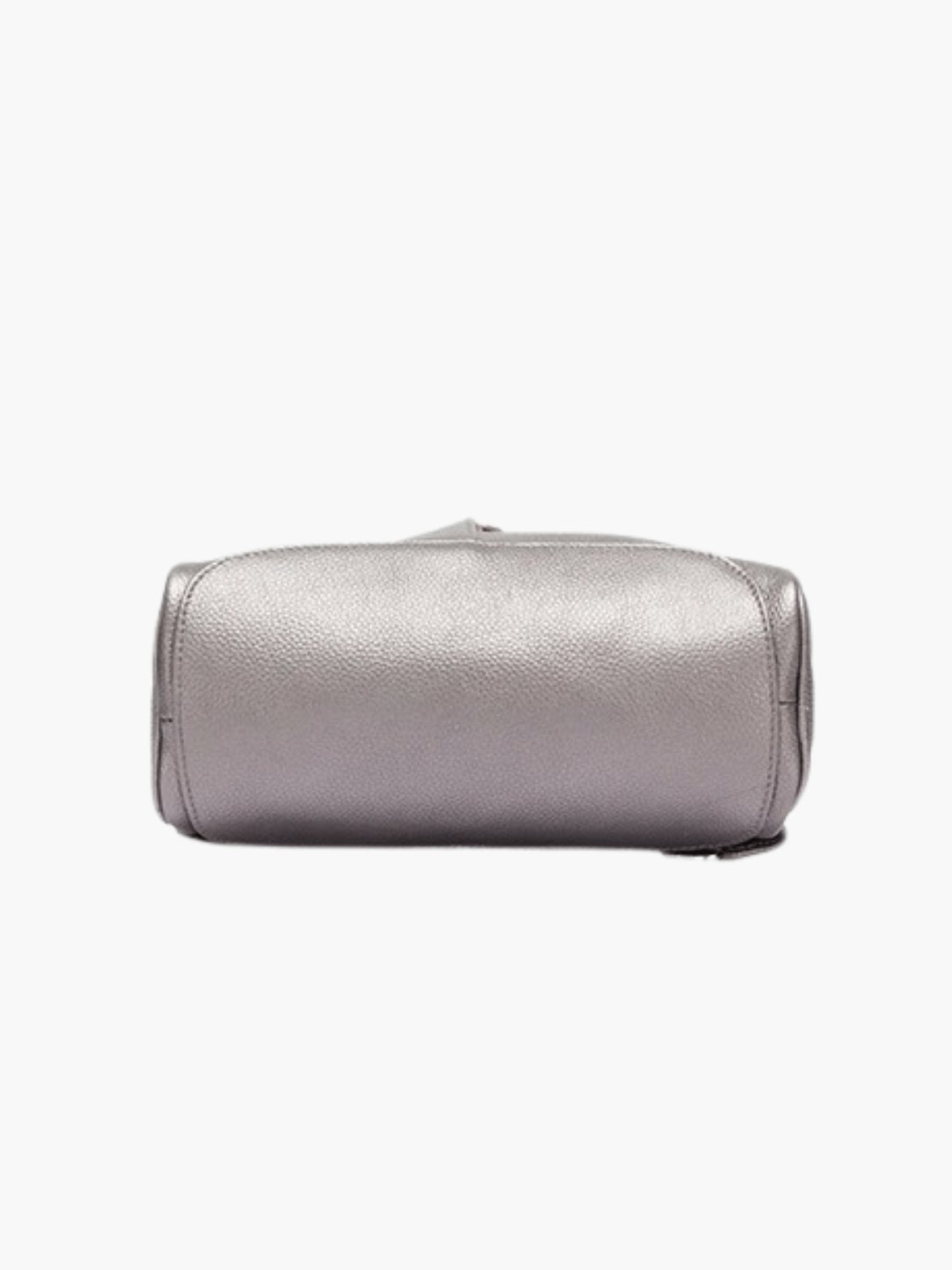 Sac à dos en cuir gris détail poche étoile