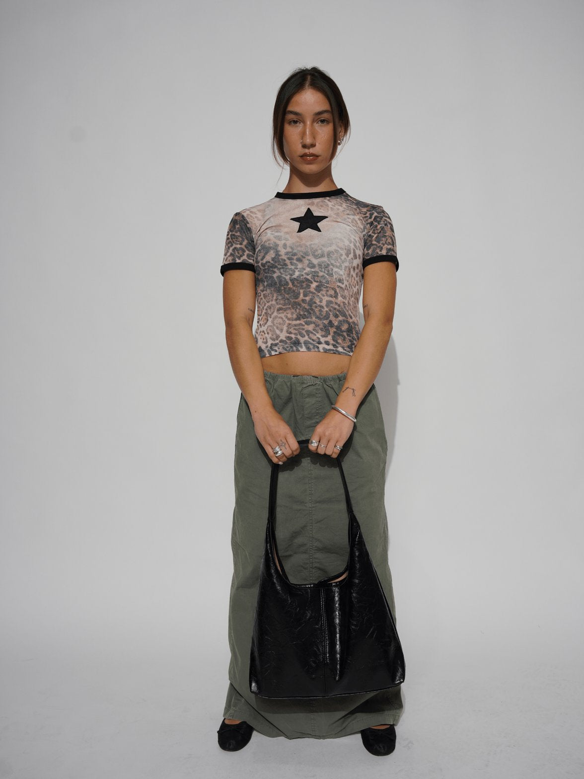 Sac hobo noir vue intérieure zen