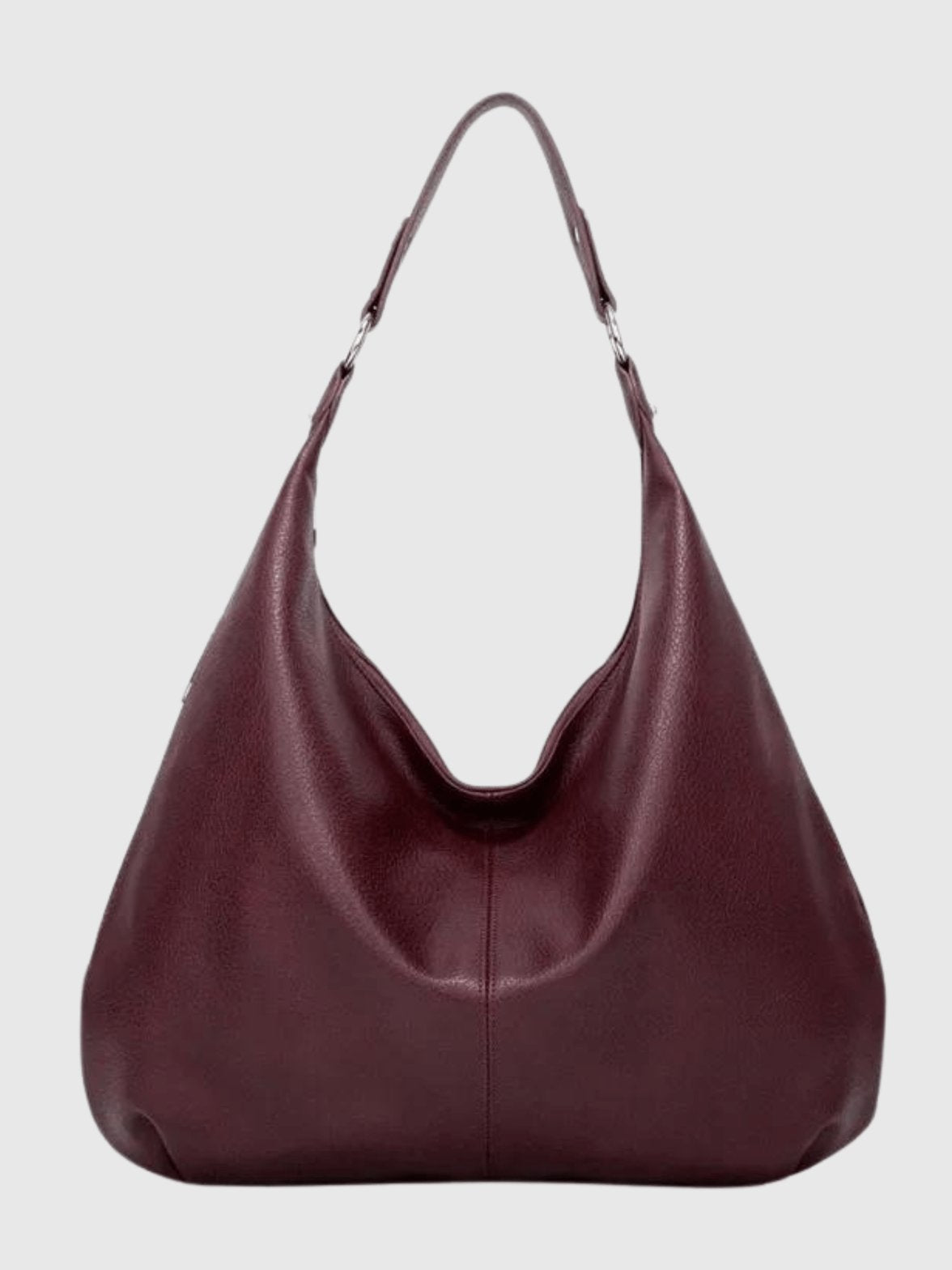Sac hobo bordeaux élégant zéphyr