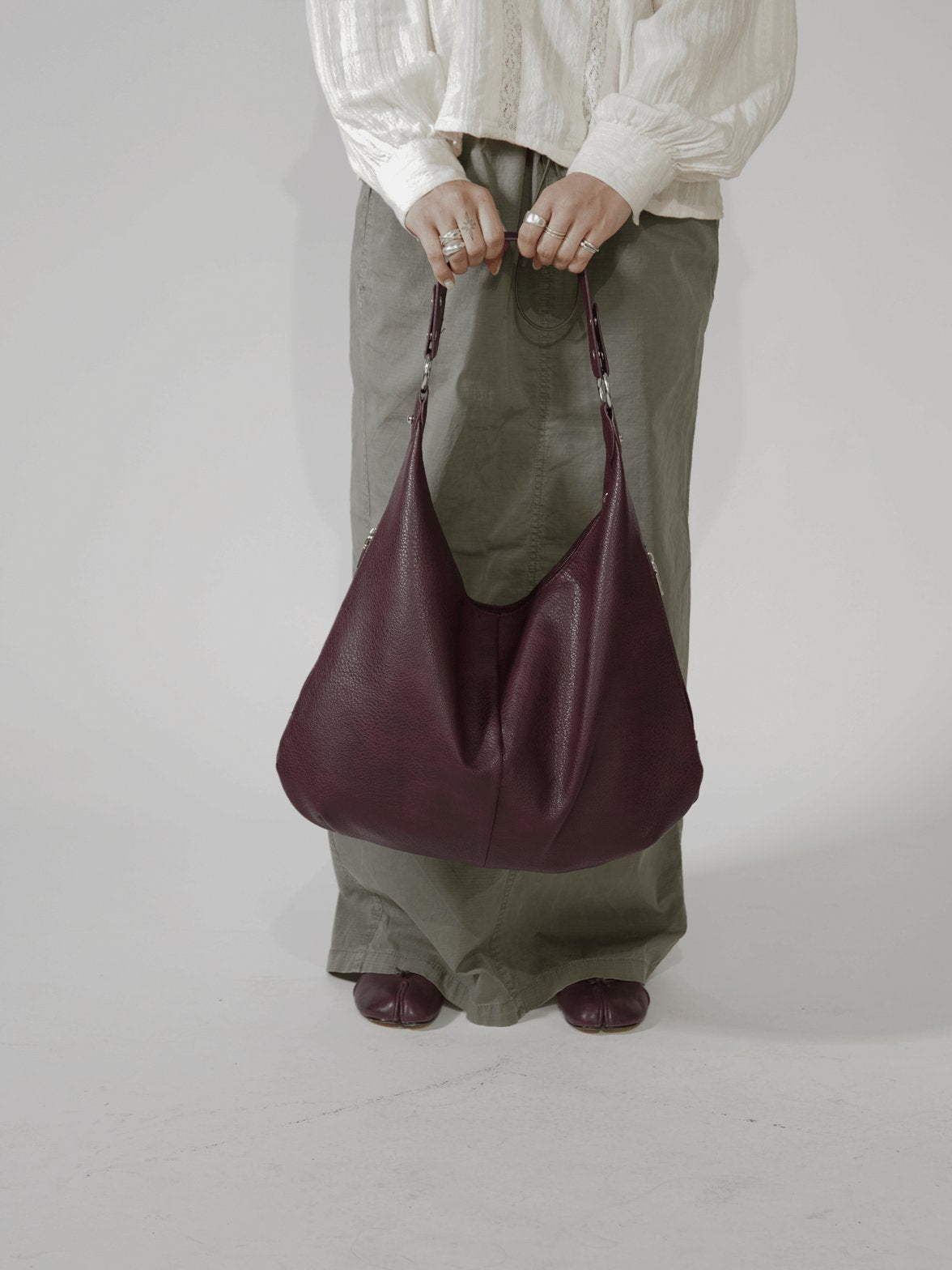 Vue intérieure sac spacieux azur