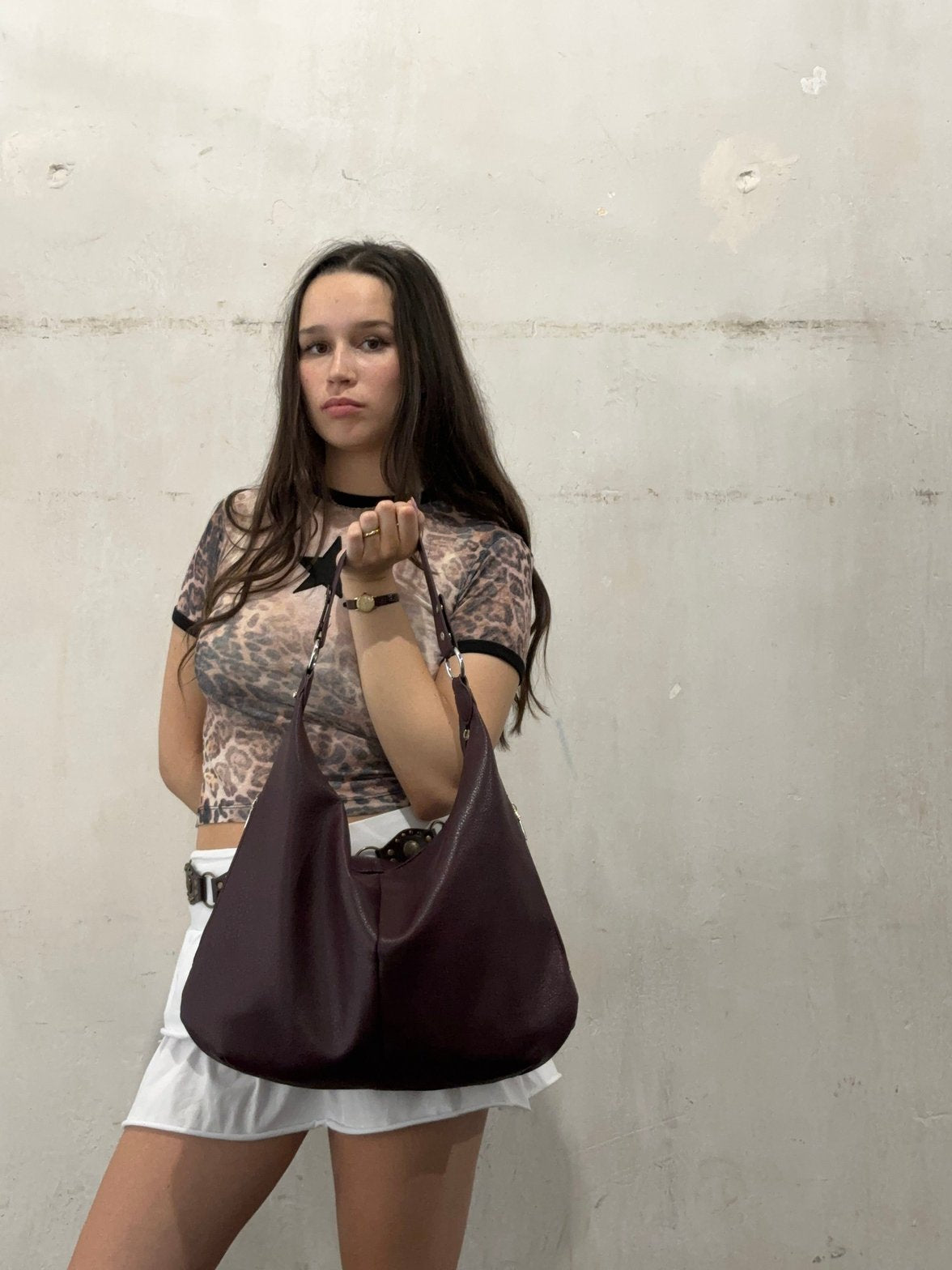 Sac porté épaule style décontracté jasmin