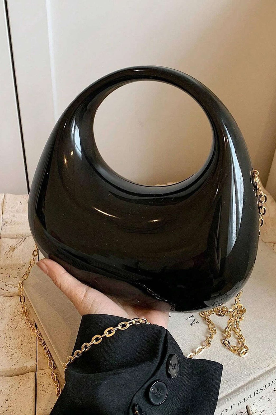 Sac doré tendance mode