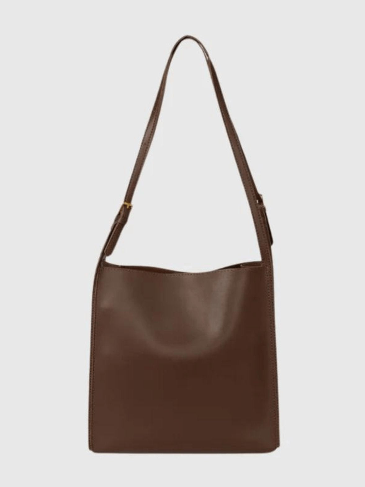 Sac bandoulière marron élégant soleil