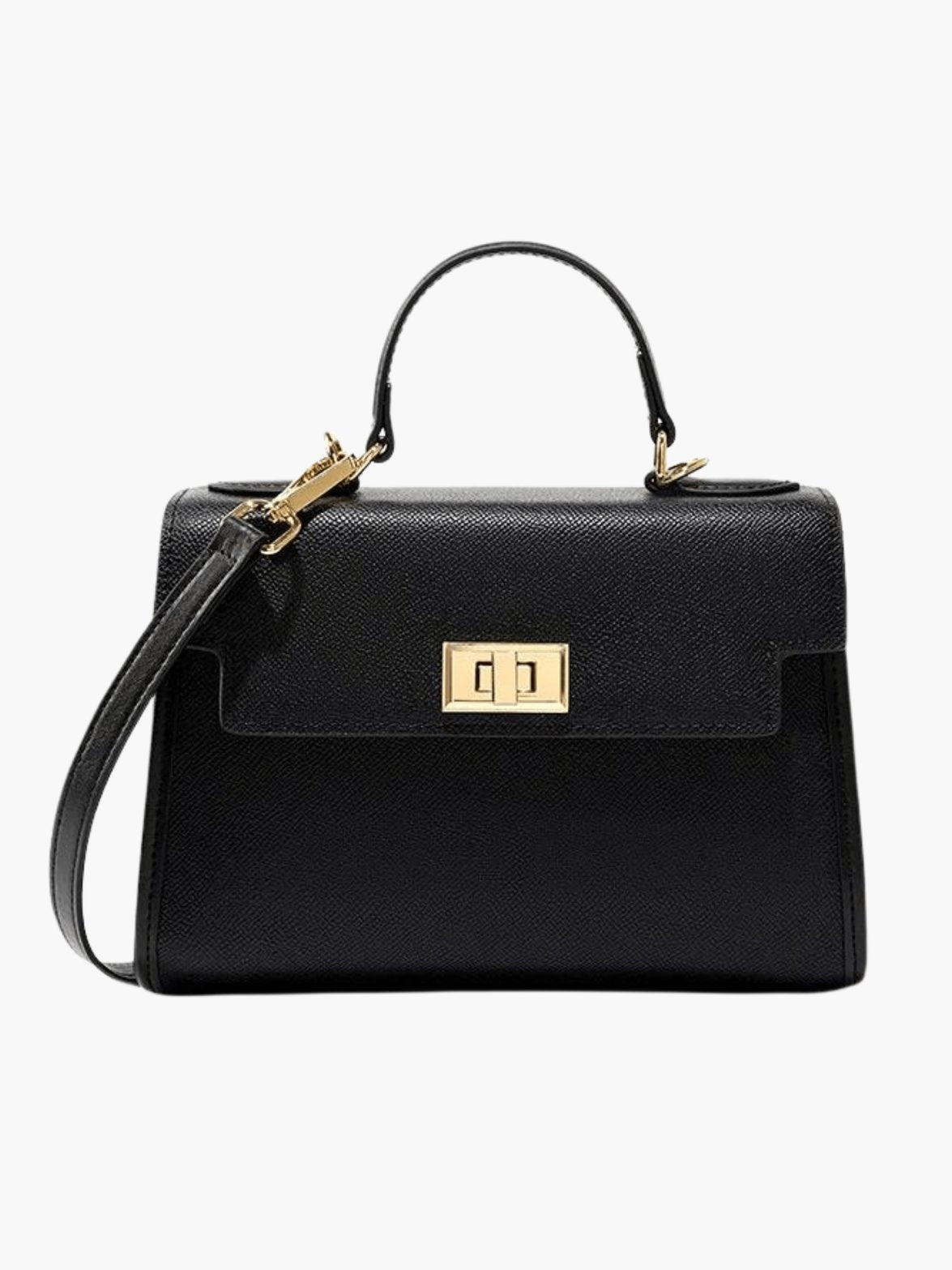 Sac à main sophistiqué vue de côté cristal