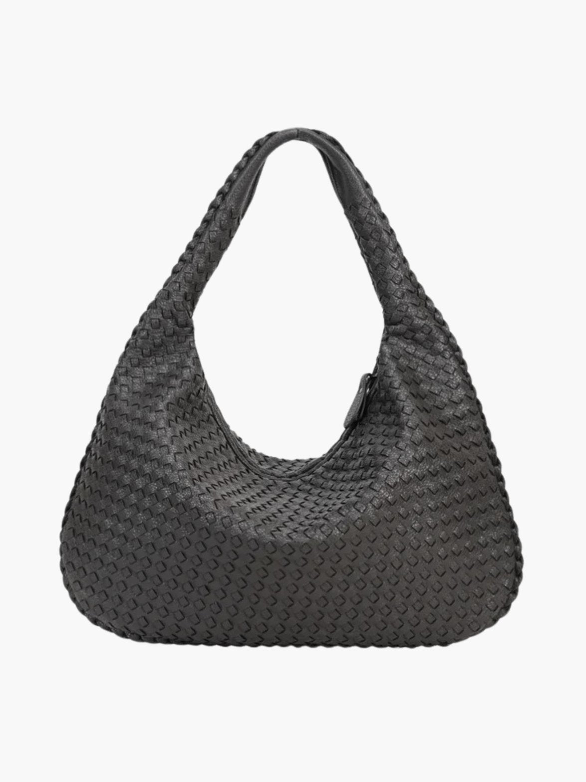 Sac tressé détail texture jade