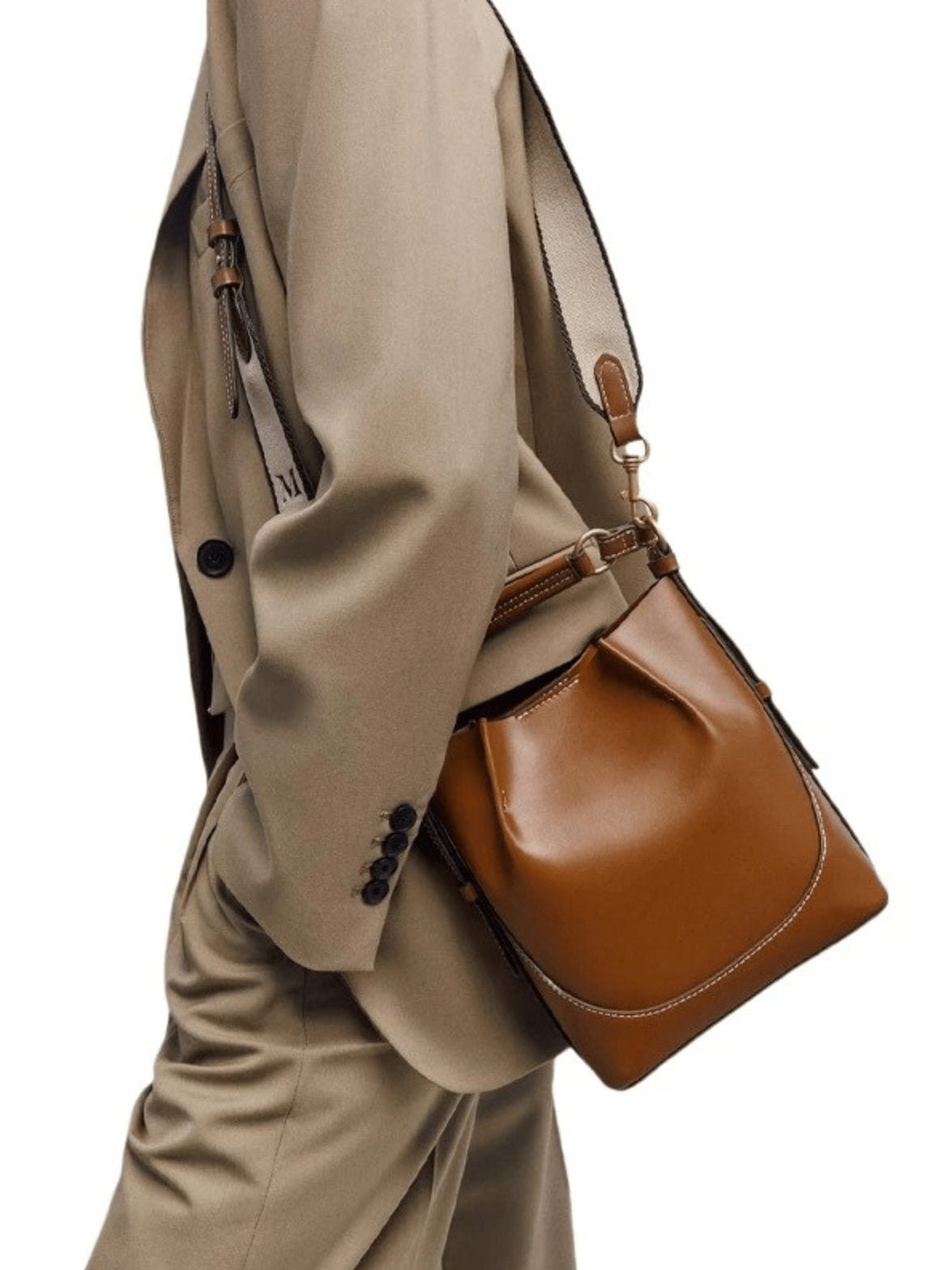 Fermeture à moraillon du sac vague