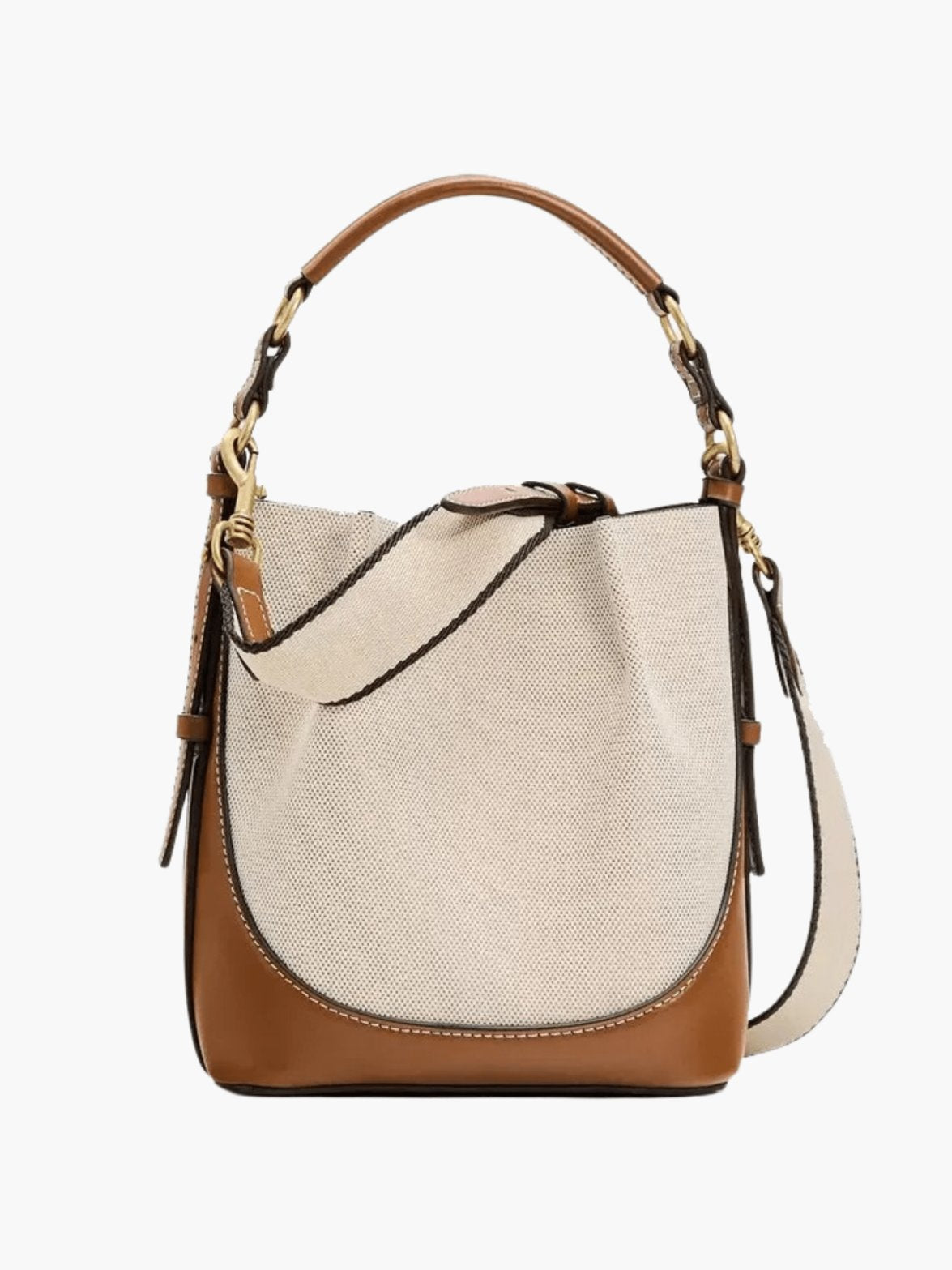 Détail de la texture du cuir rosée