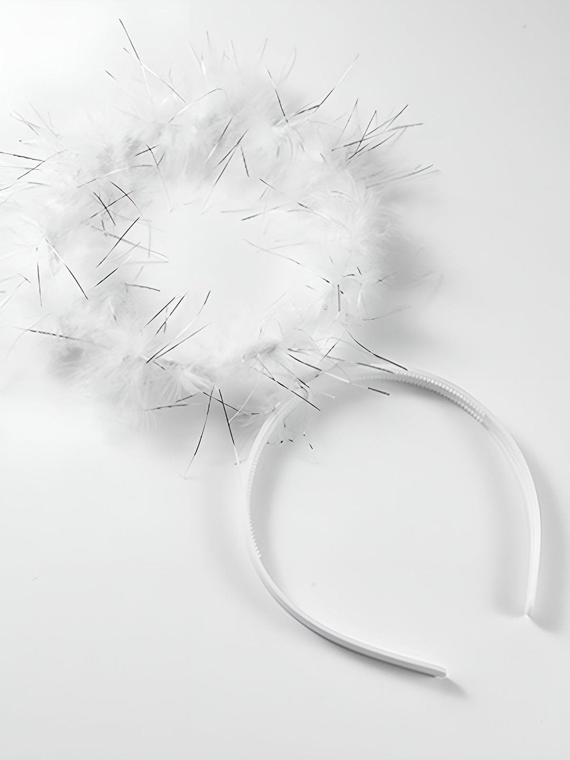 Serre-tête décoratif blanc léger