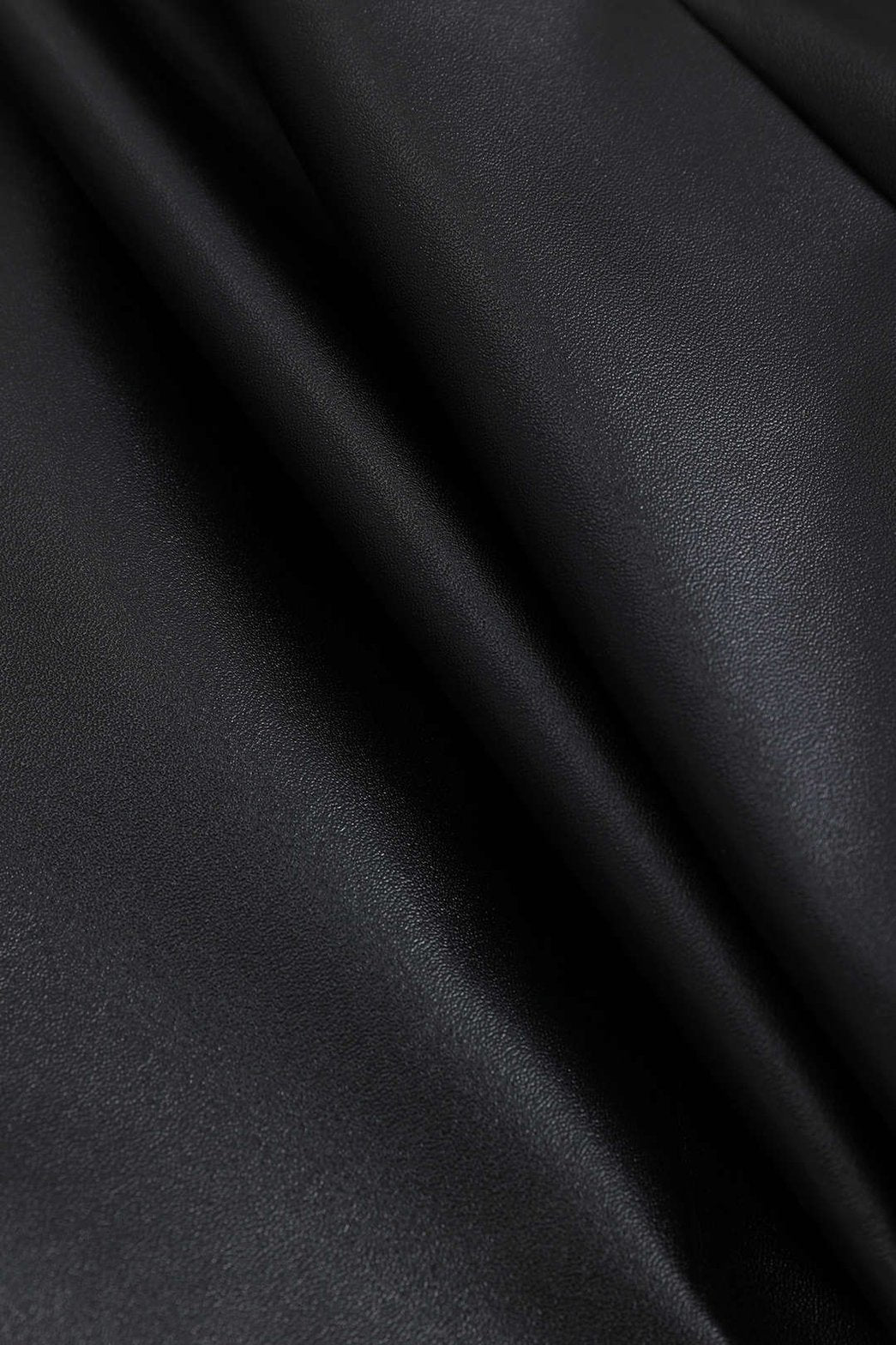 Short simili cuir noir détail lune