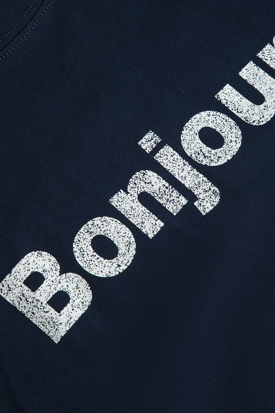 T-shirt Bonjour vue de dos nuage