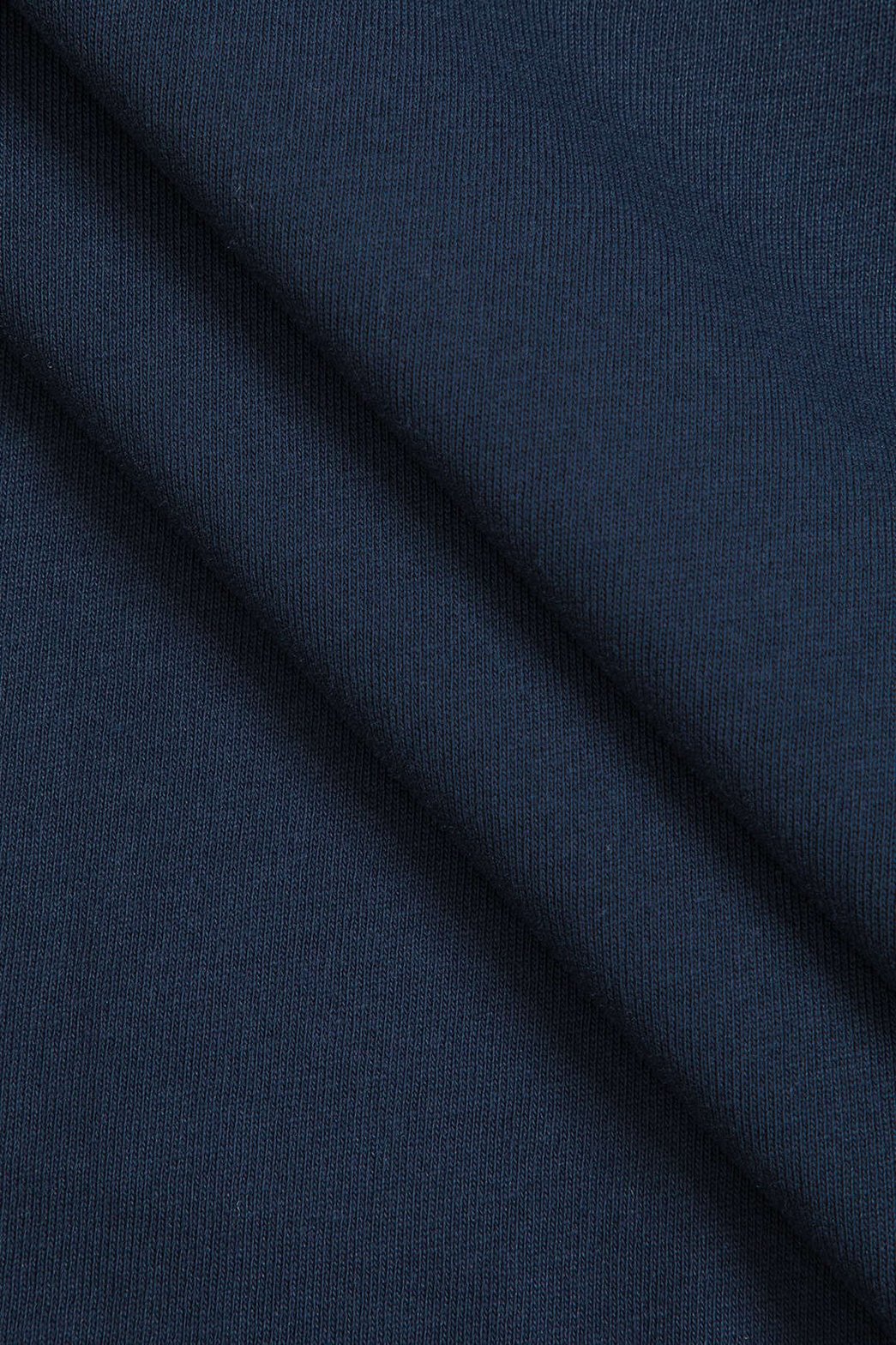 T-shirt Bonjour détail tissu vague