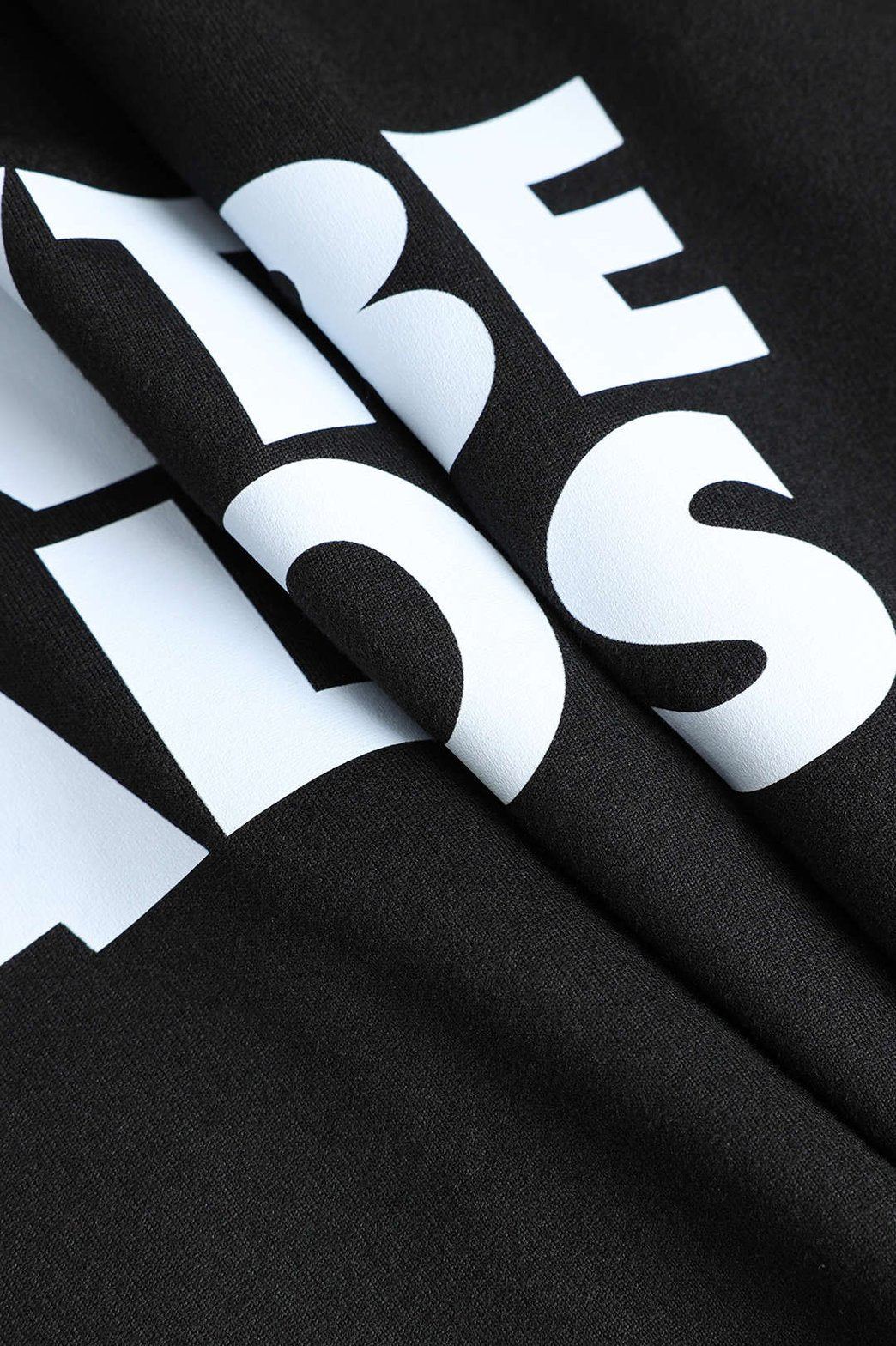 T-shirt message vue de dos rayonnant