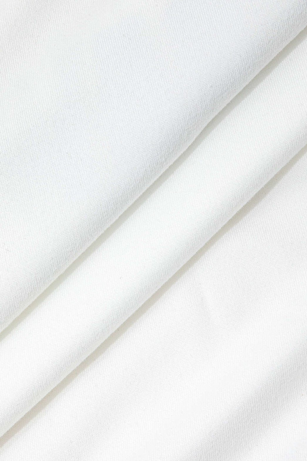 T-shirt blanc message imprimé porté vague