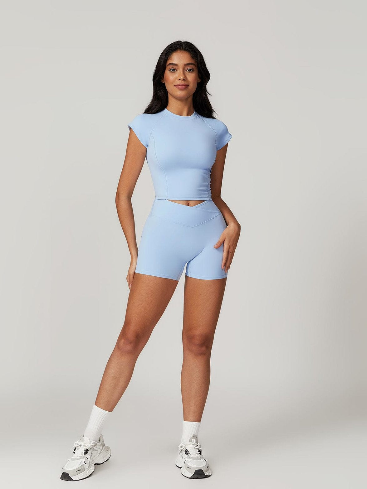 T-shirt sport matière technique pluie