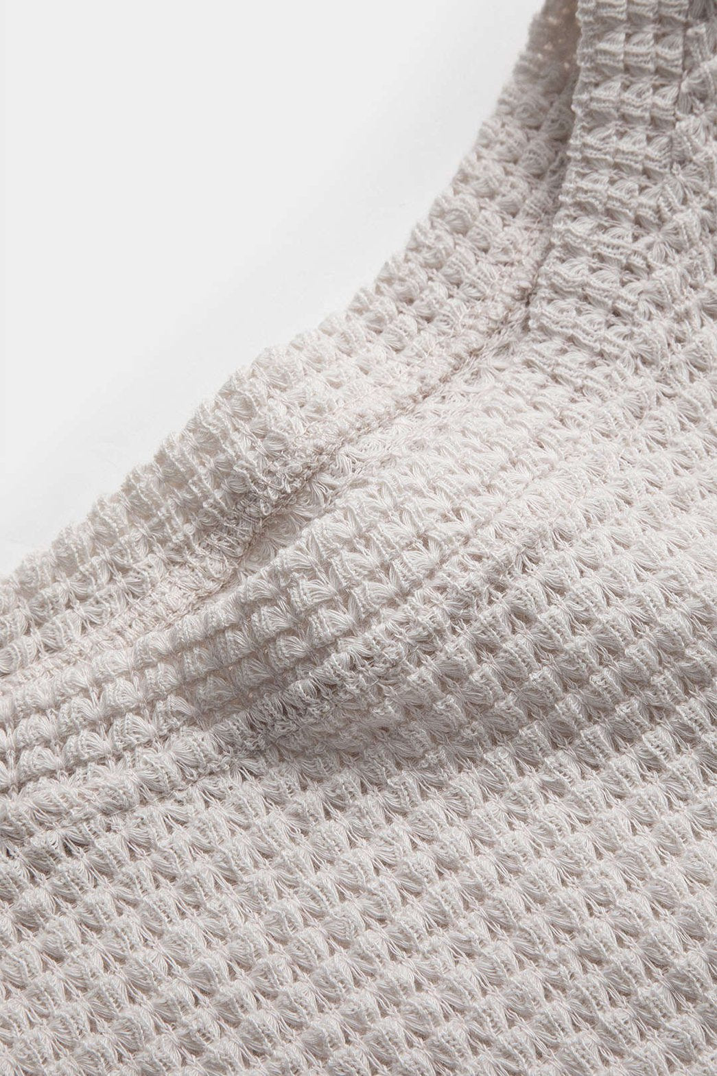 T-shirt plissé blanc détail maille légèreté