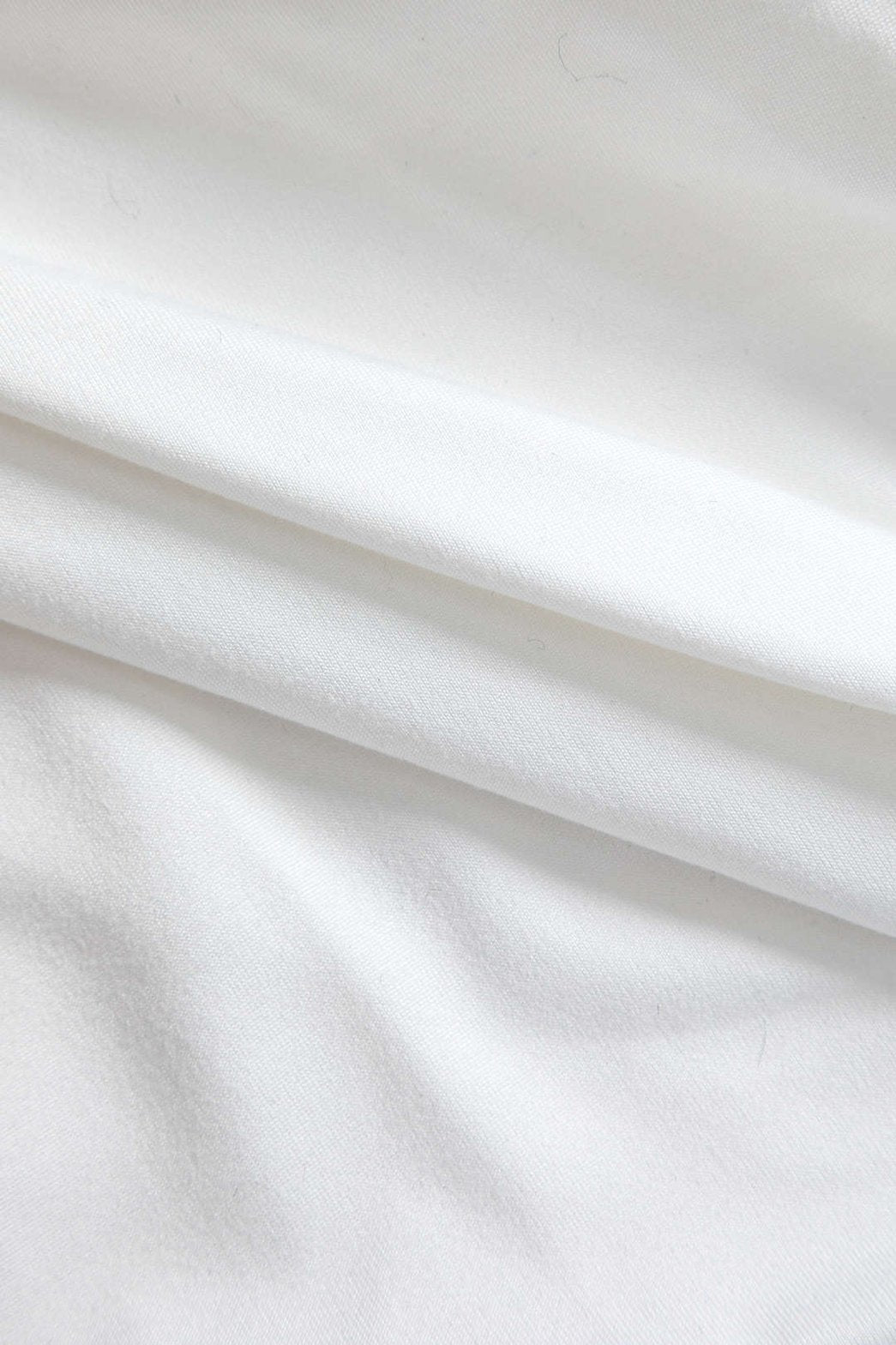 Top asymétrique blanc élégant océan