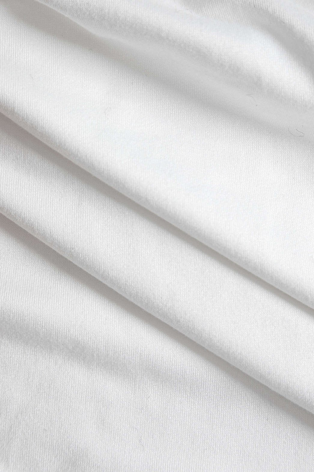 Top blanc une manche sophistiqué étoile