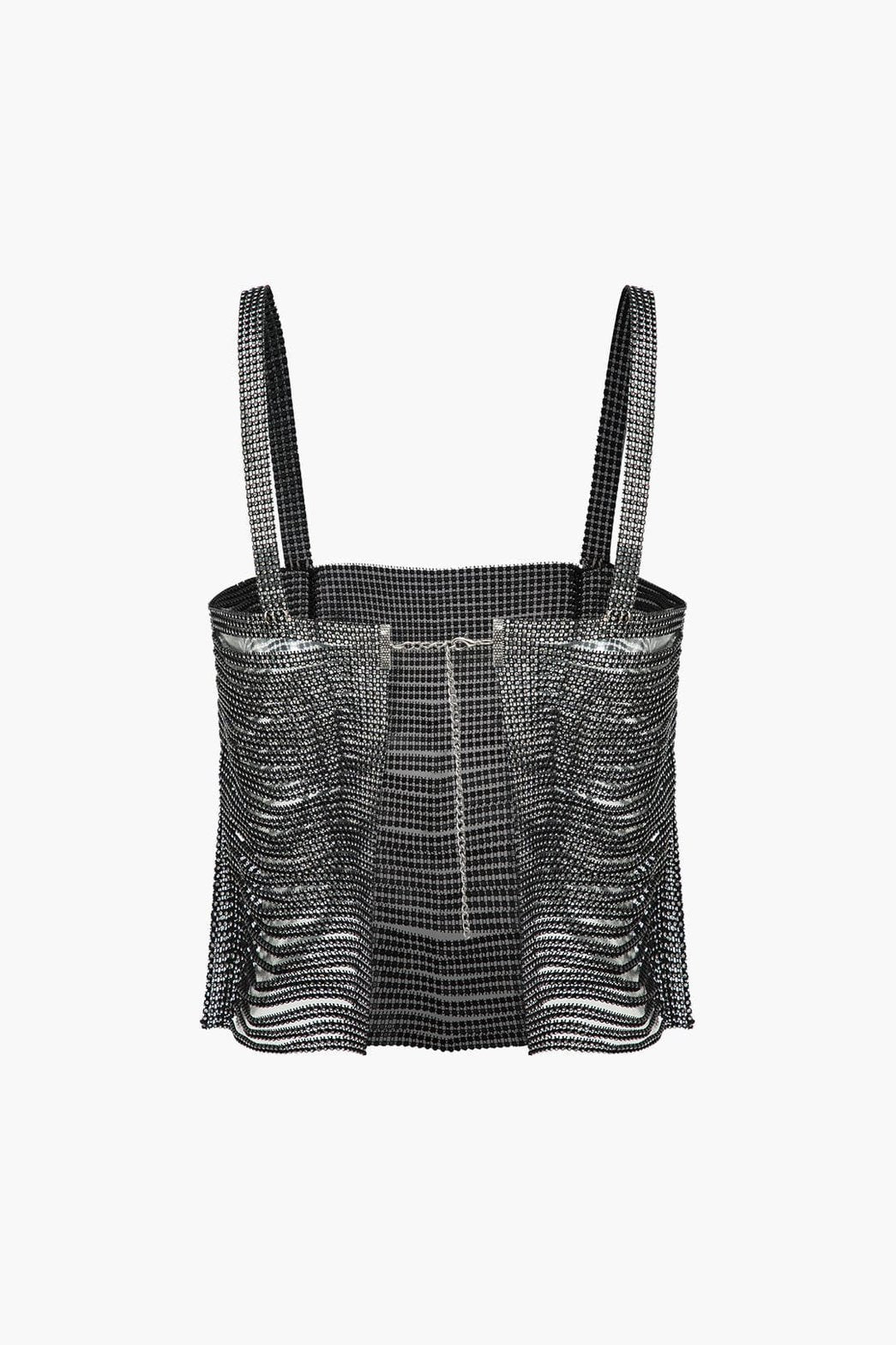 Top paillettes soirée élégant