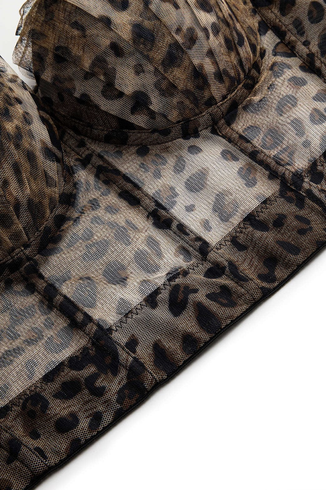 Top bustier léopard vue latérale nuage