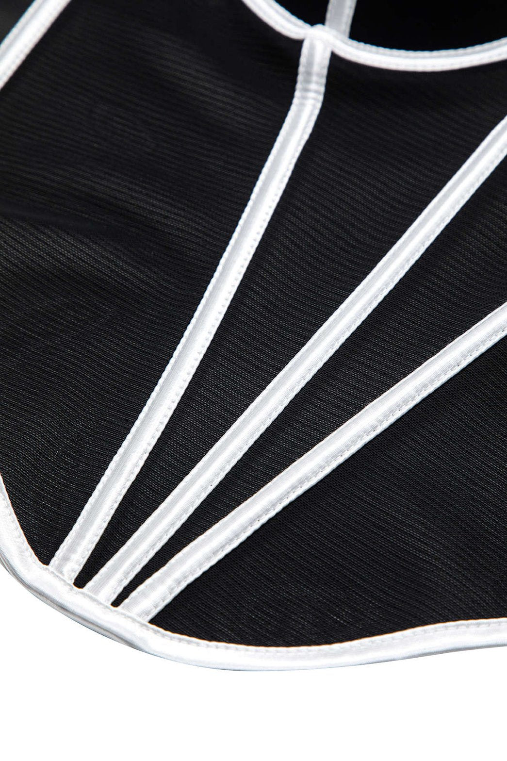 Top Corset en Maille Transparente