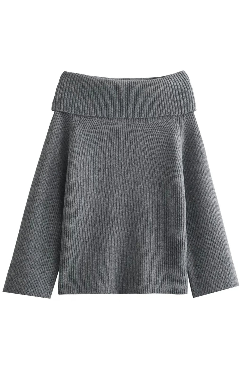 Top en Maille Épaules Dénudées Luxe