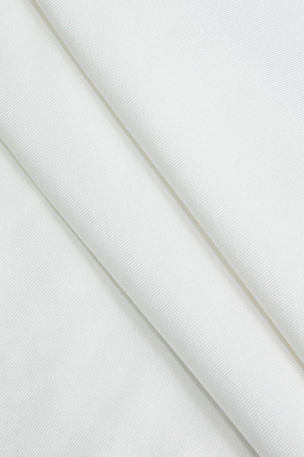 Top blanc détail dentelle sophistication