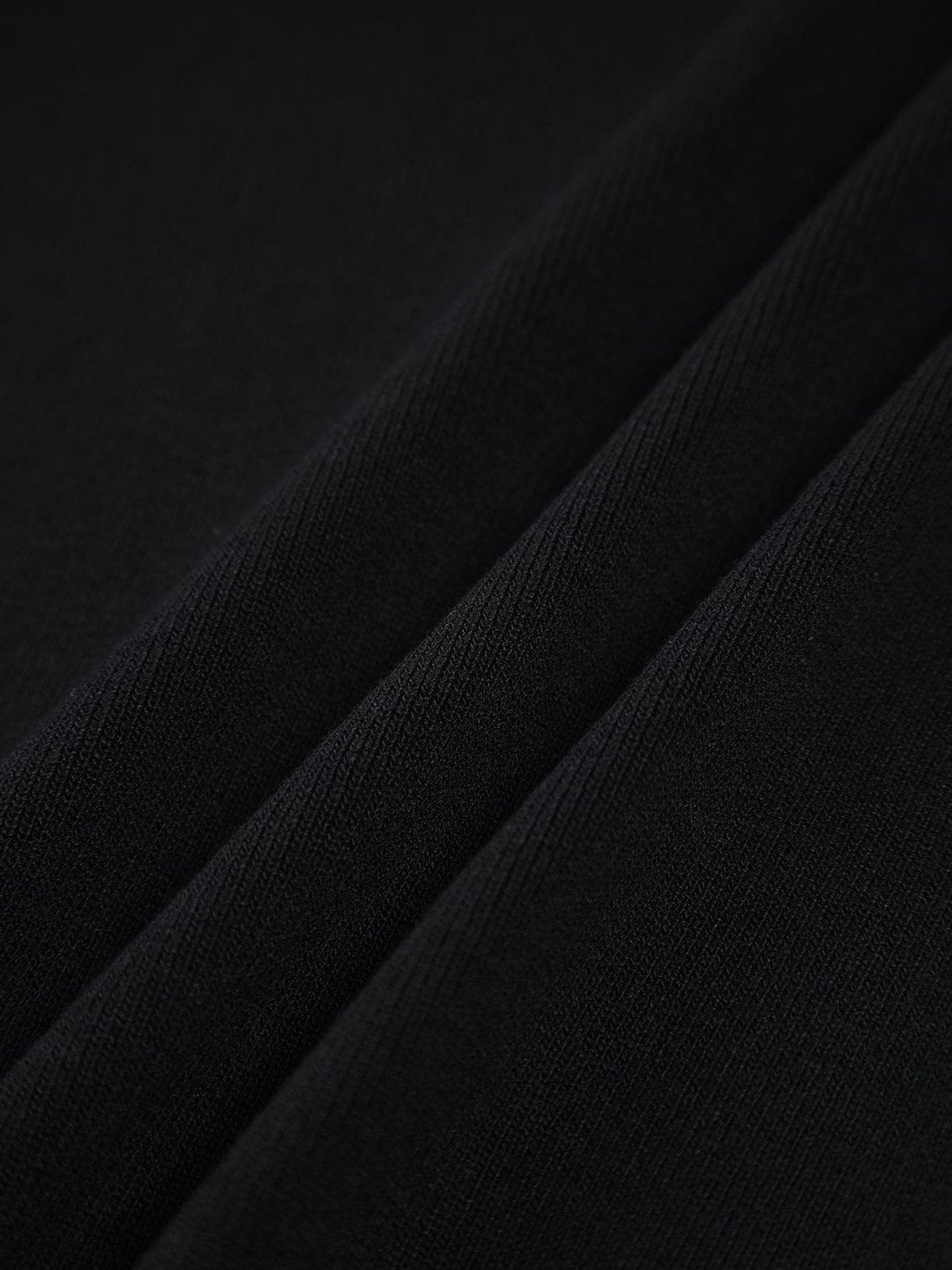 Top tricot col V détail maille brise