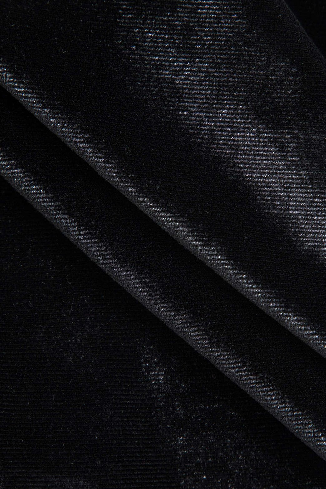 Top velours transparent porté soleil