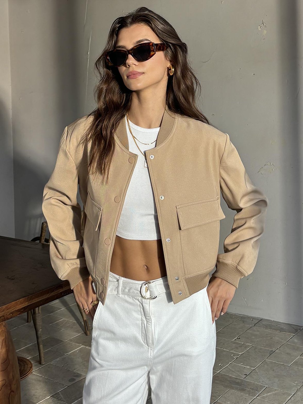 Détail des poches de la veste - Confort