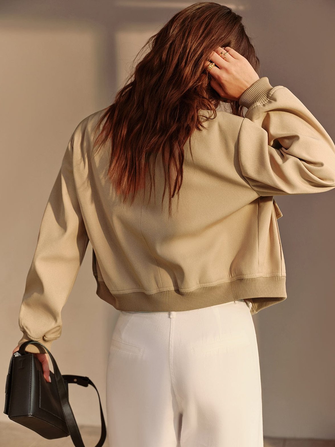 Veste casual chic vue de dos - Douceur