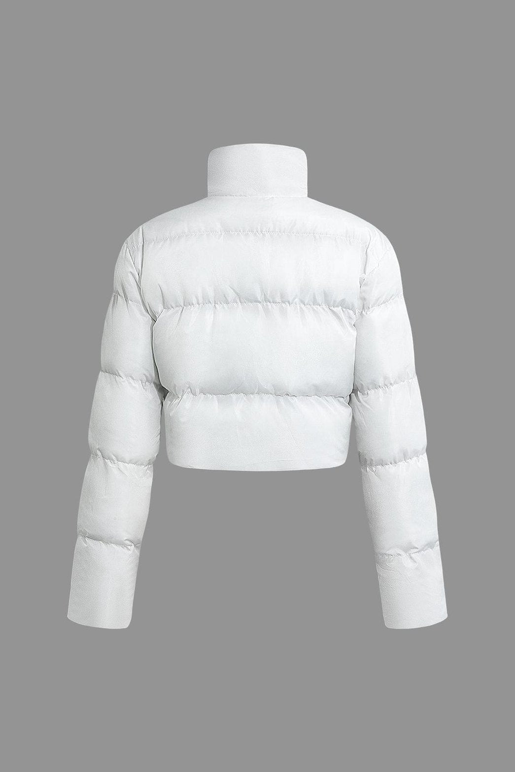Veste matelassée noire style décontracté crystal