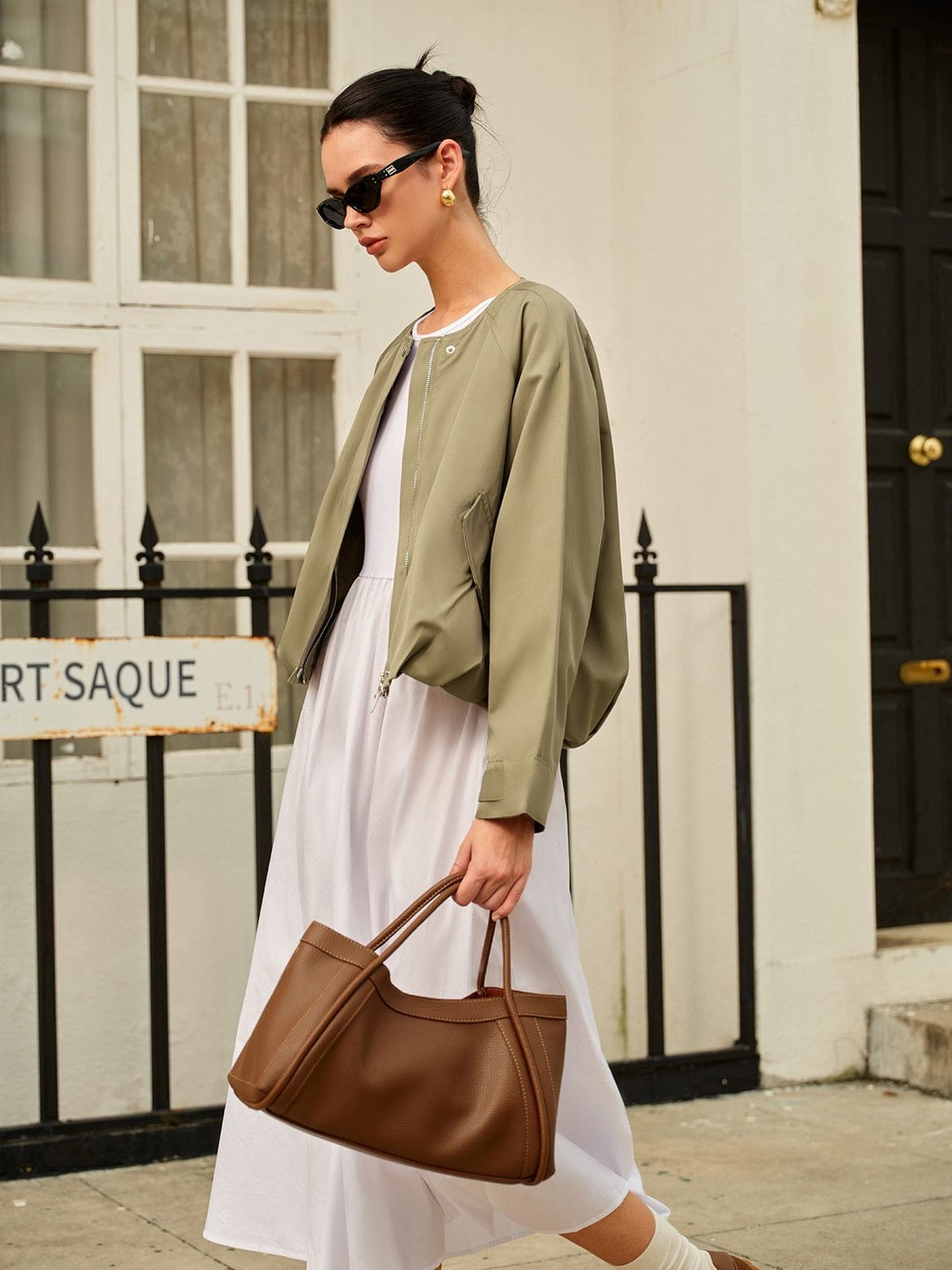 Veste moderne détail poche légèreté