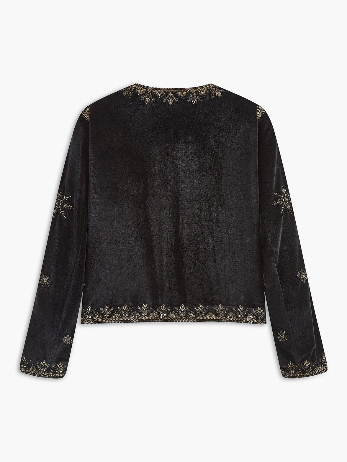 Veste bohème confortable noire lune