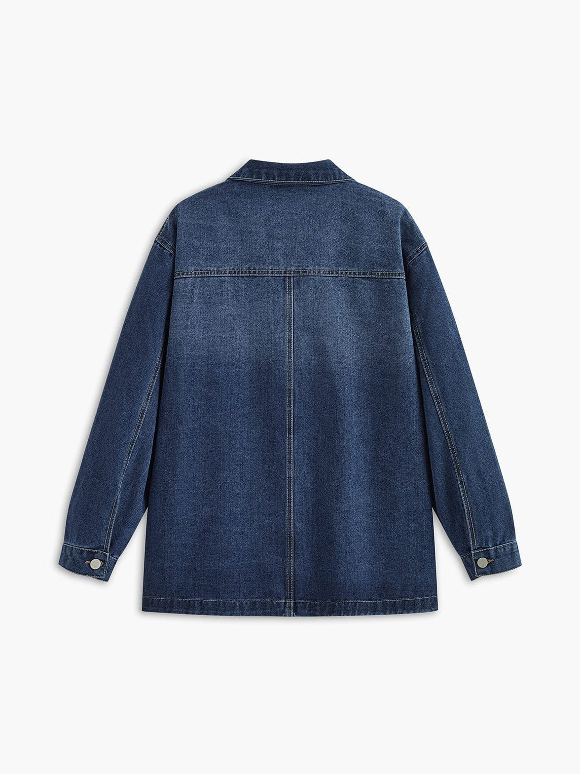 Veste en jean délavé vent
