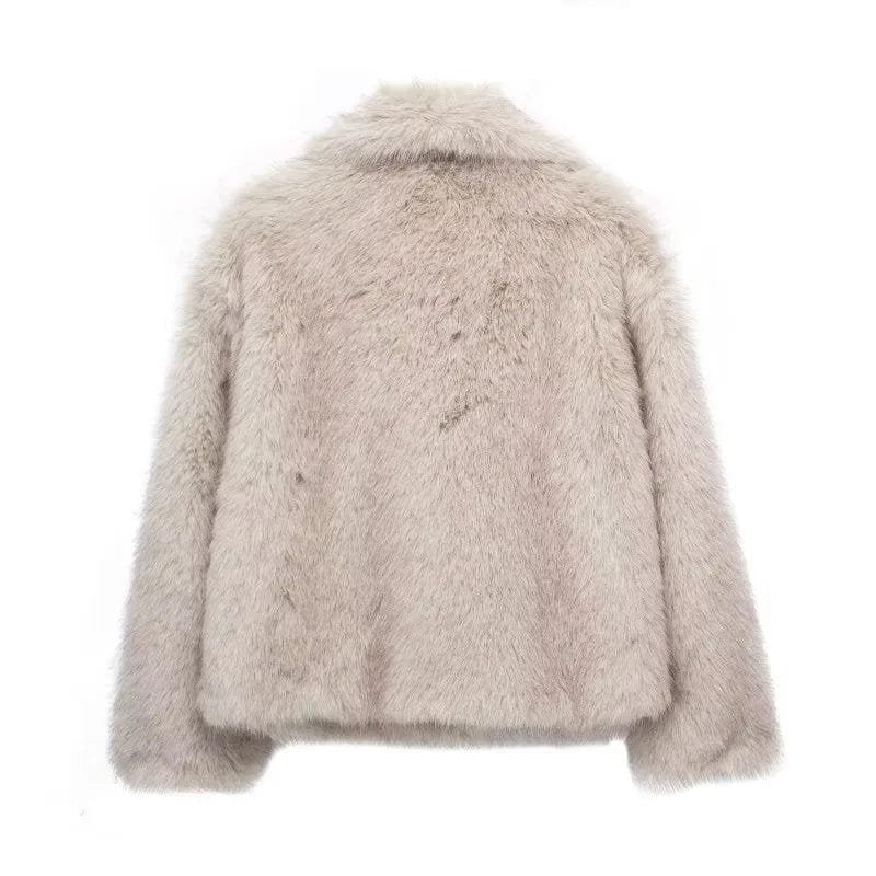 Veste fourrure moderne confort zen