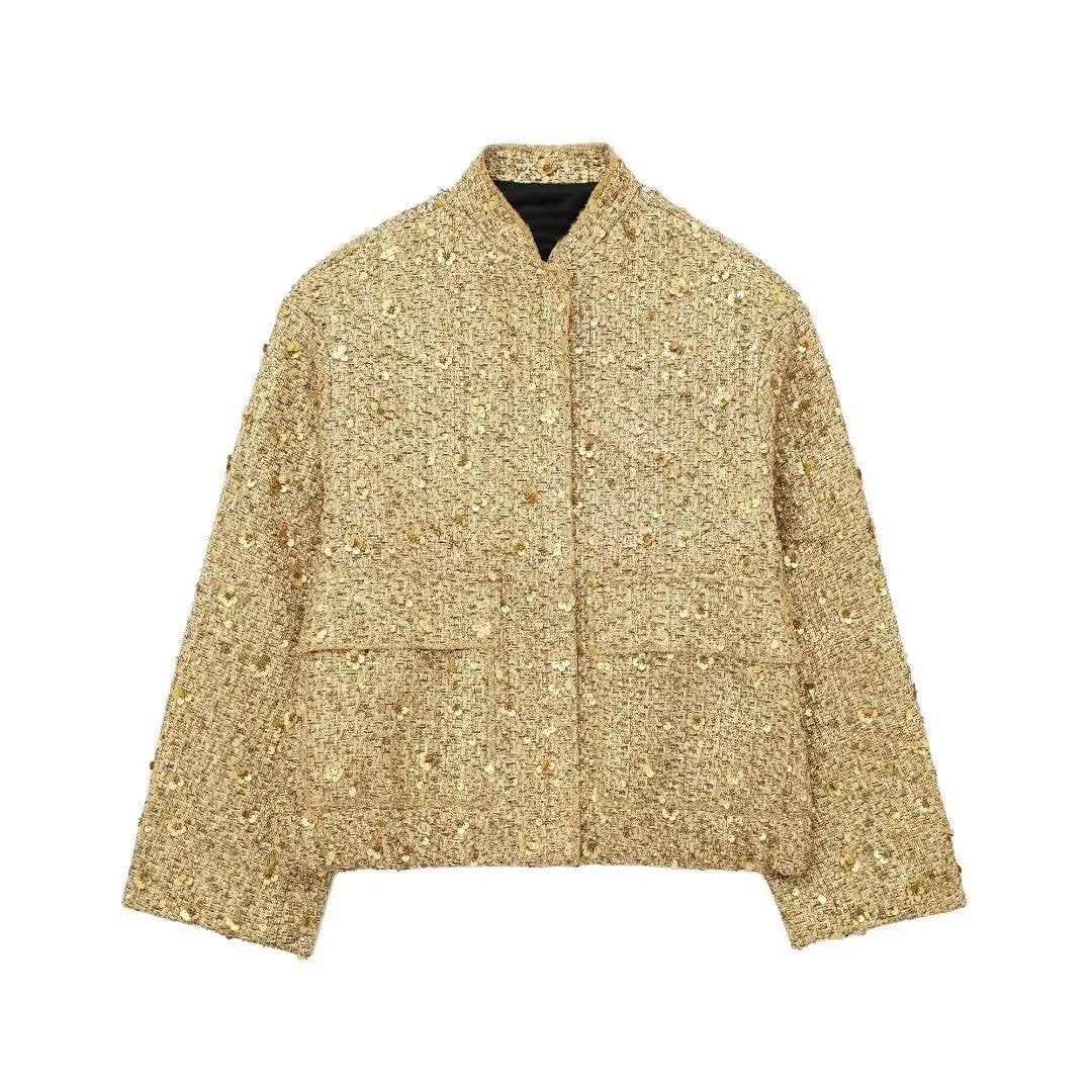 Vue ensemble de la veste saphir