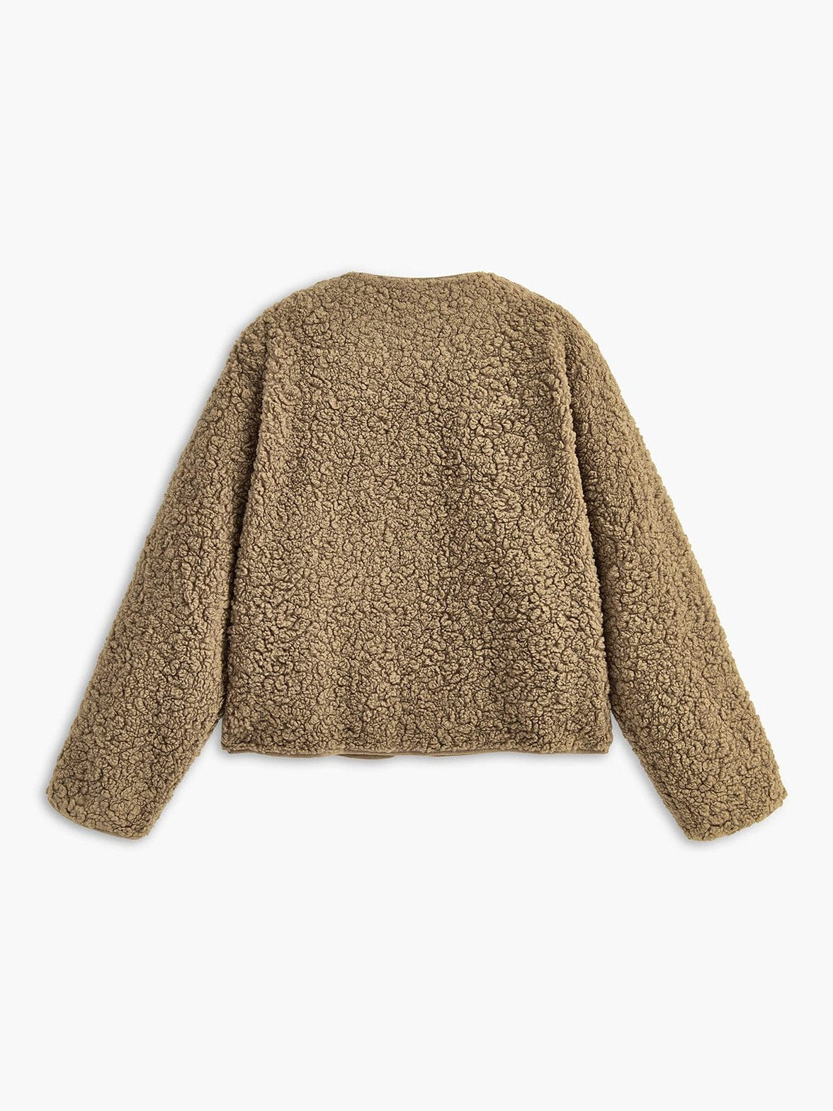 Veste sherpa zippée confortable zen