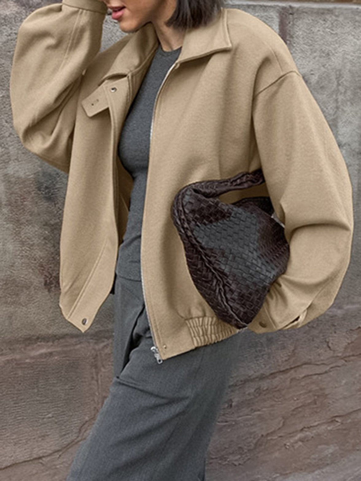 Veste sport col polo moderne