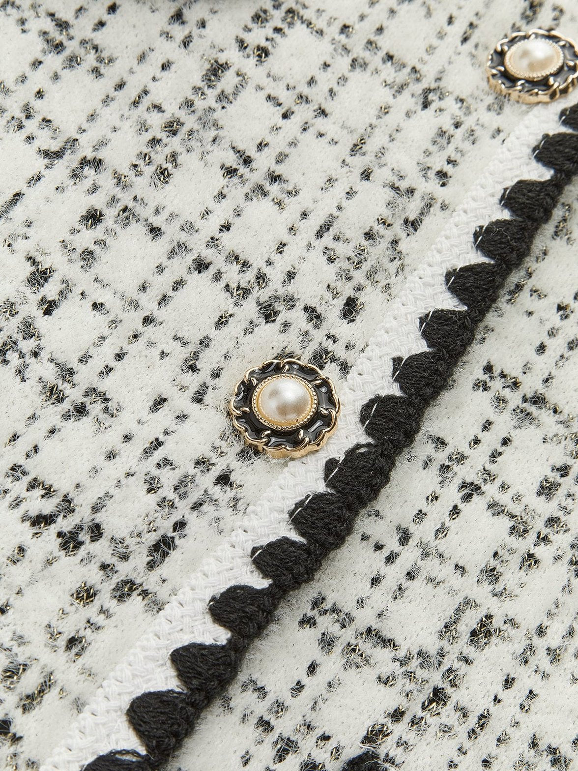 Veste tweed classique vue de dos nuage