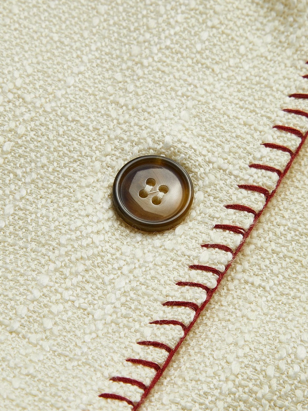 Veste tweed vue de dos nuage