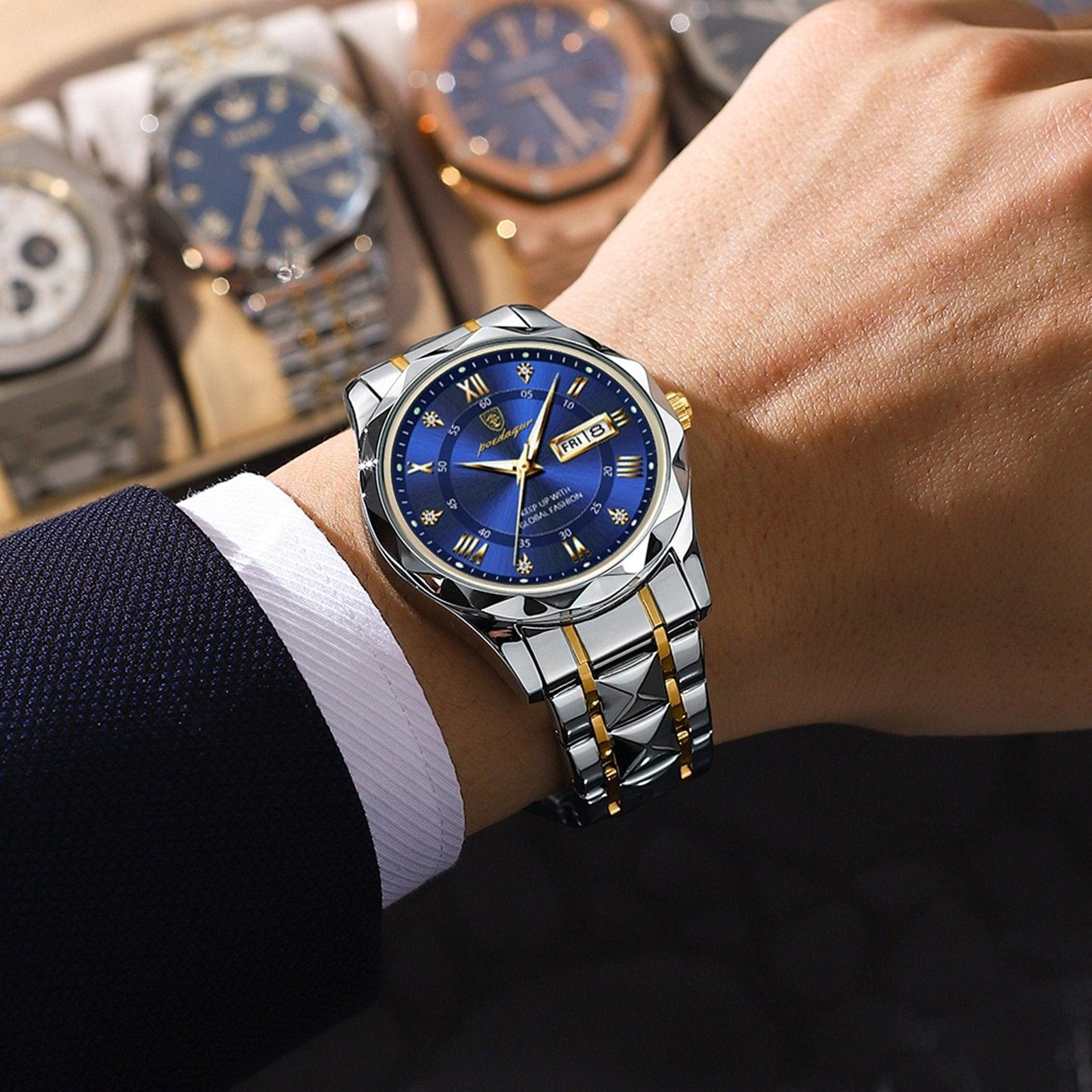 Montre de Luxe Étanche pour Homme - Élégance et Précision au Quotidien