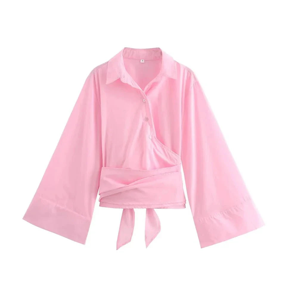 Blouse Kimono Élégante pour Femme - Tissu Doux et Confortable