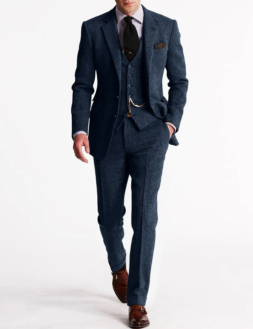 Costume Vintage Rétro pour Hommes - Élégance Intemporelle et Confort Durable