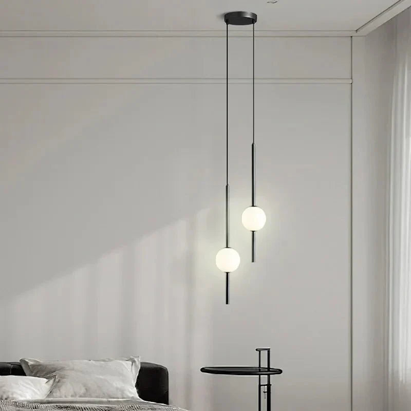 Lampe Suspendue en Bois Naturel - Design Élégant et Longueur Ajustable