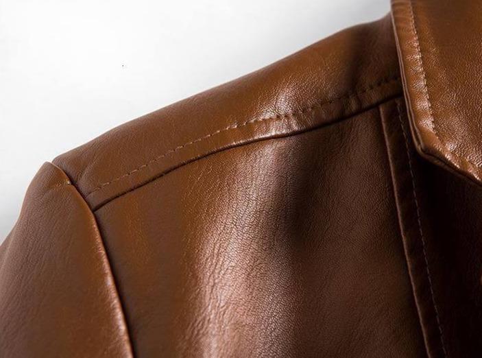 Blazer en Cuir pour Homme - Élégance Classique et Confort Optimal