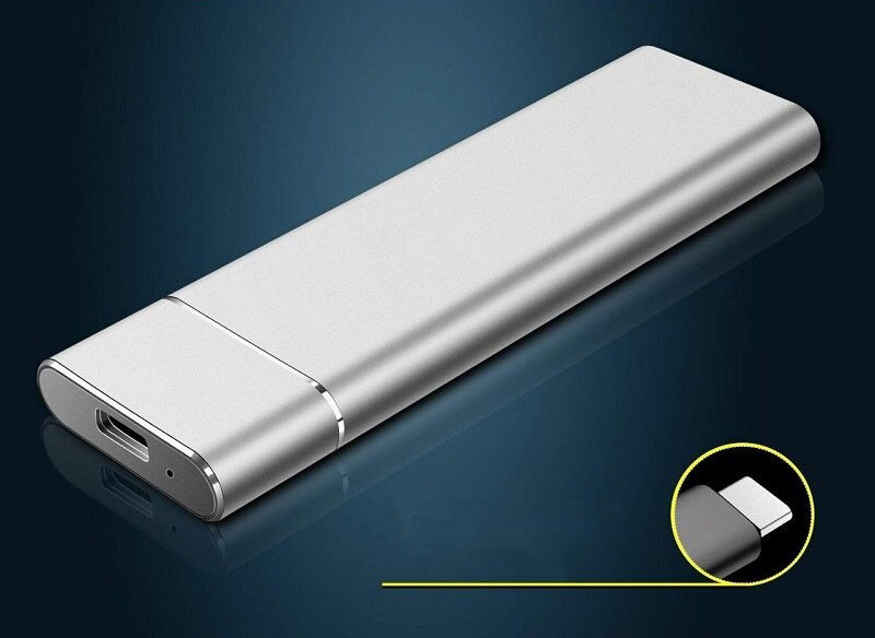 Disque SSD Externe Haute Capacité - Transferts Ultra-Rapides et Compact