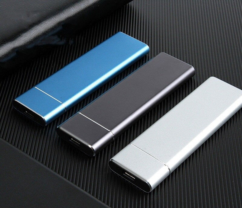 Disque SSD Externe Haute Capacité - Transferts Ultra-Rapides et Compact