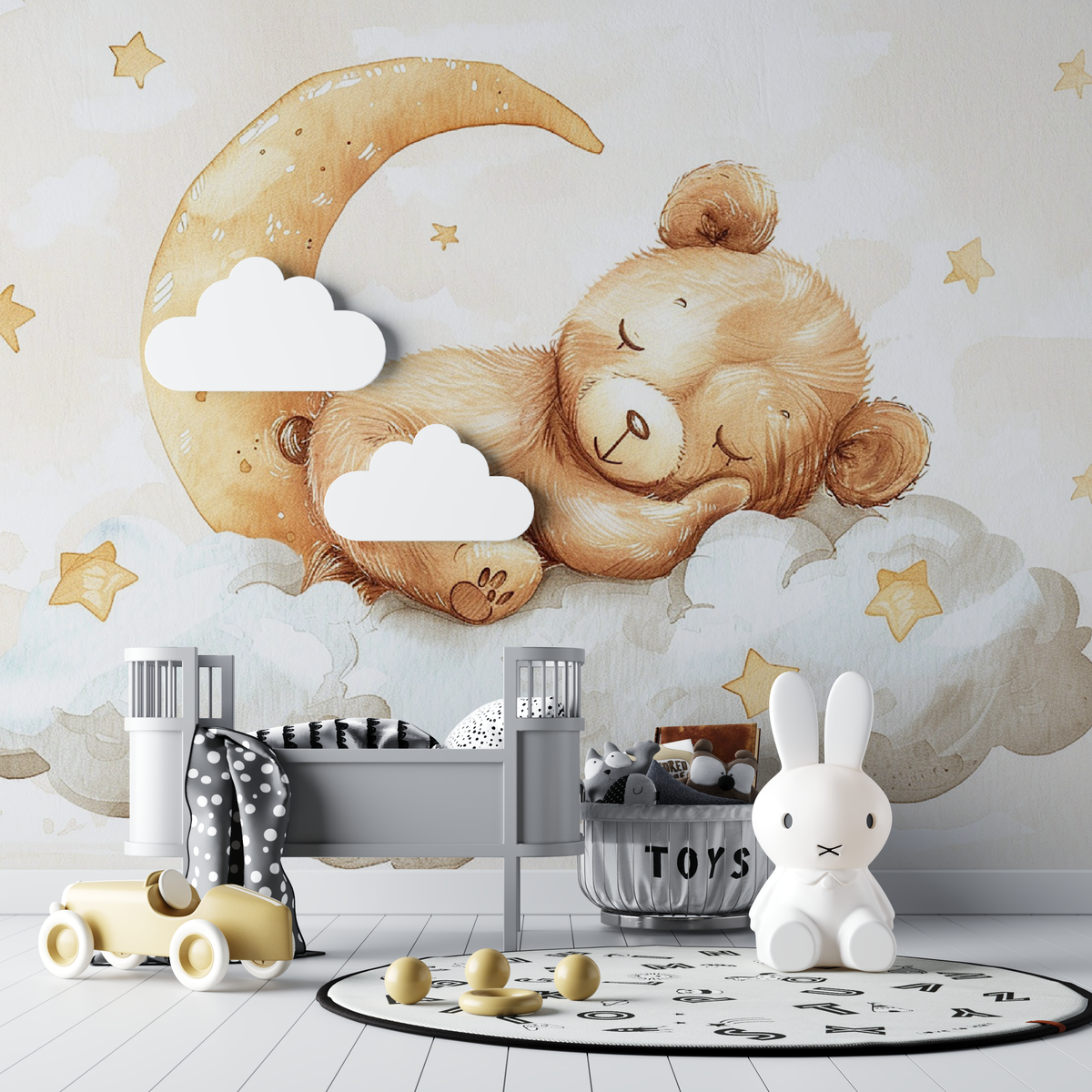 Teddy Bear Nursery Wallpaper
