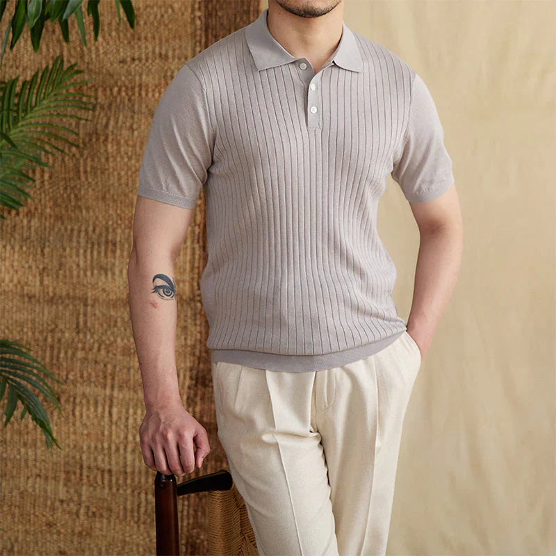 Polo en Maille Performance pour Homme - Confort Premium et Élégance Distinguée